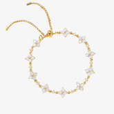 Sparkle Clover Bracelet