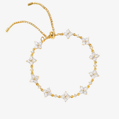 Sparkle Clover Bracelet