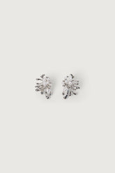 ORGANIC EARRINGS WITH PEARL DETAIL