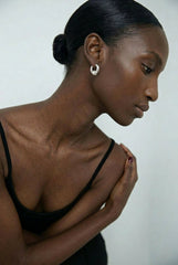 BALL DROP HOOP EARRINGS