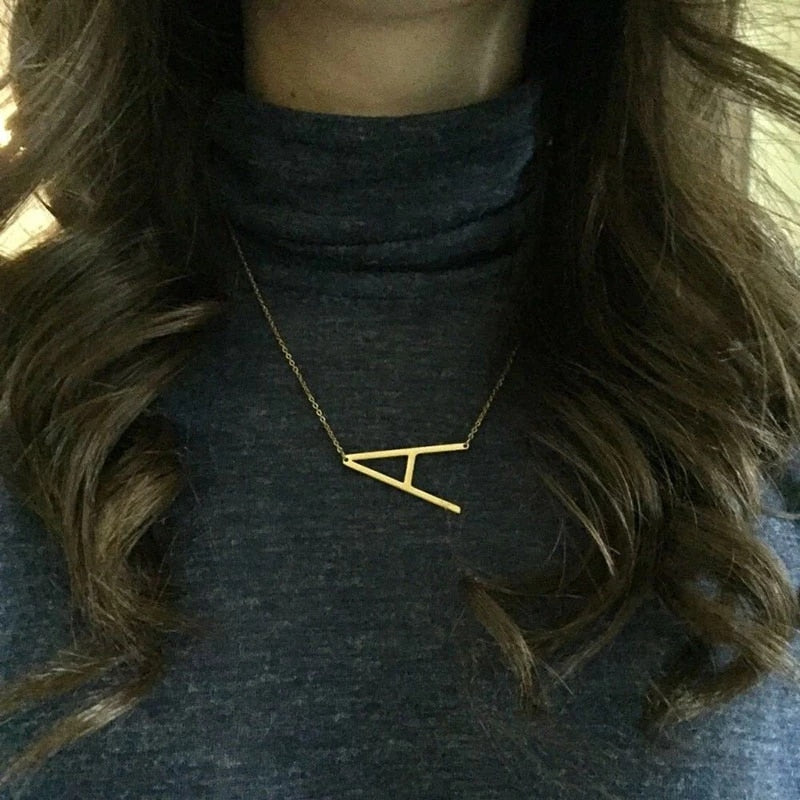 Statement Initial Necklace