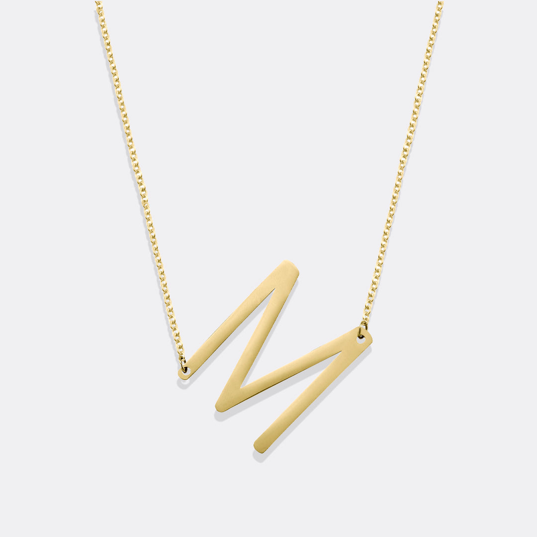 Statement Initial Necklace