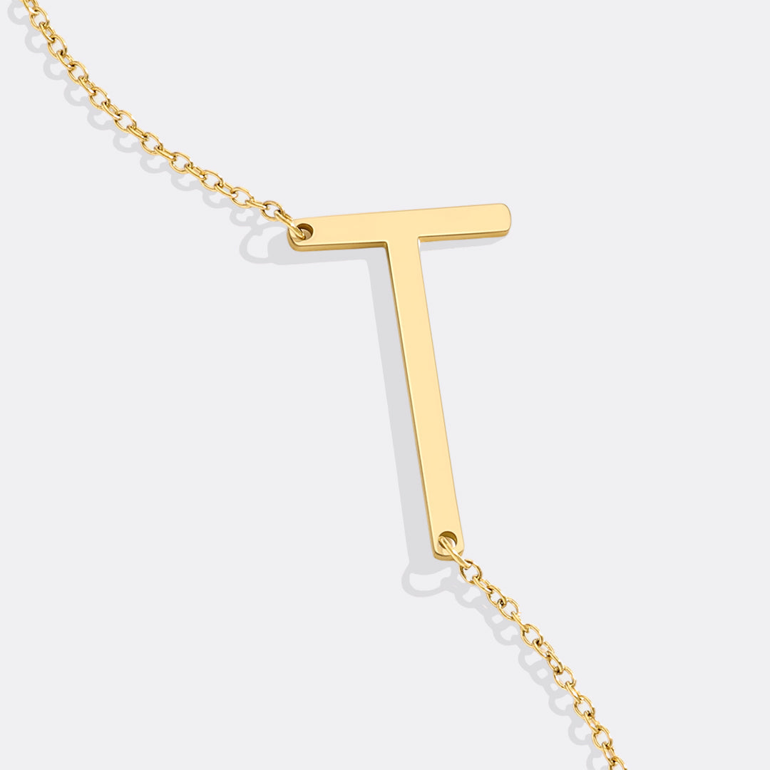 Statement Initial Necklace