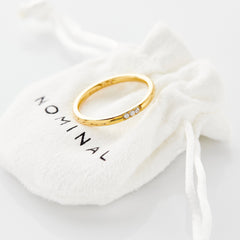 Triple Bezel Ring