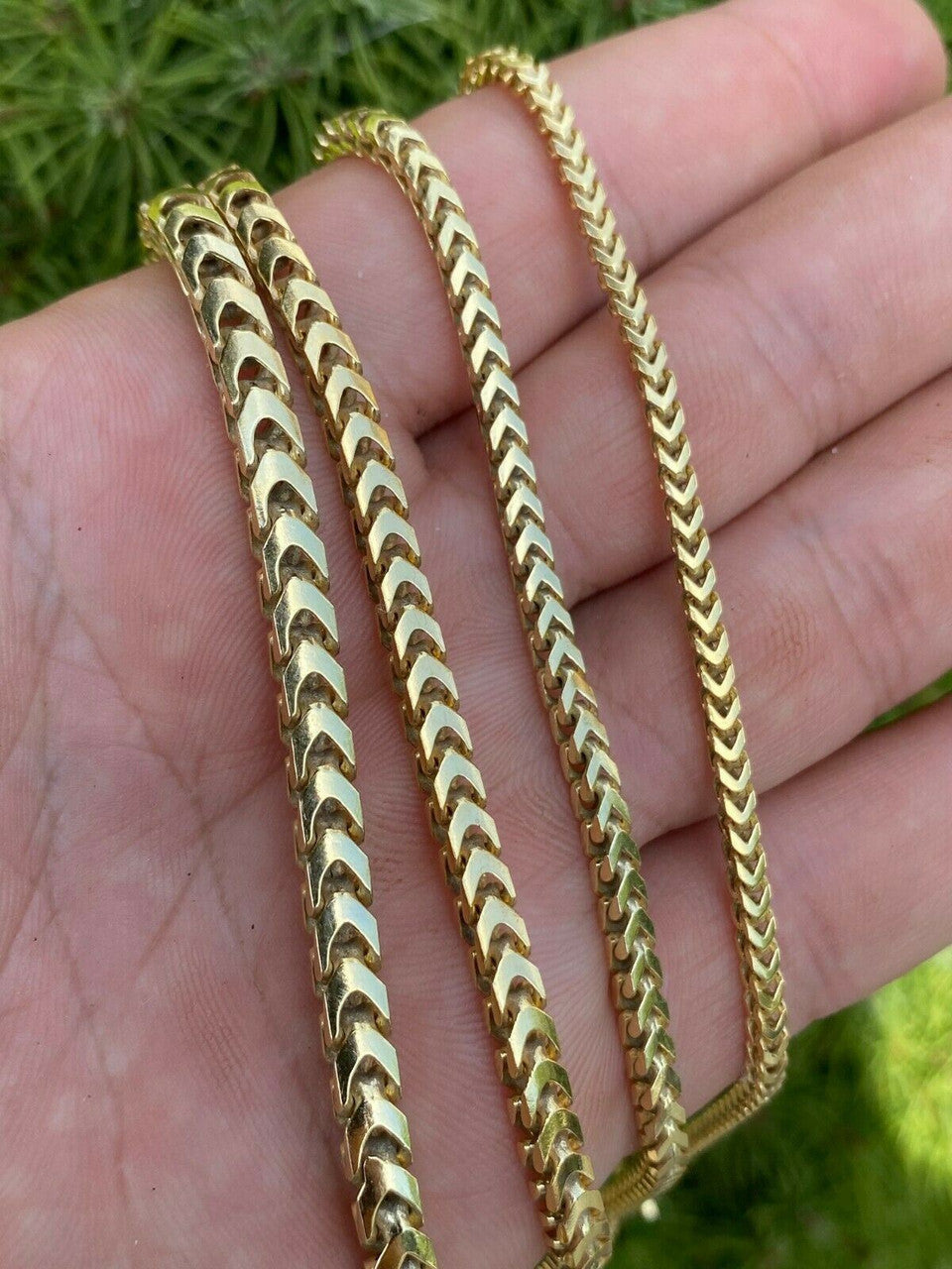 Franco Bracelet - 14k Gold Vermeil 925 Sterling Silver - 7"-9" - 2.5mm-5mm